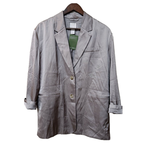 H&M Satin Oversized Blazer NWT